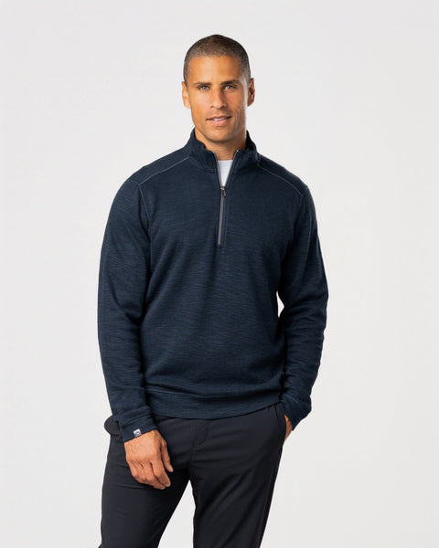 Men's Shoreliner Cotton/Bamboo Blend Quarter Zip