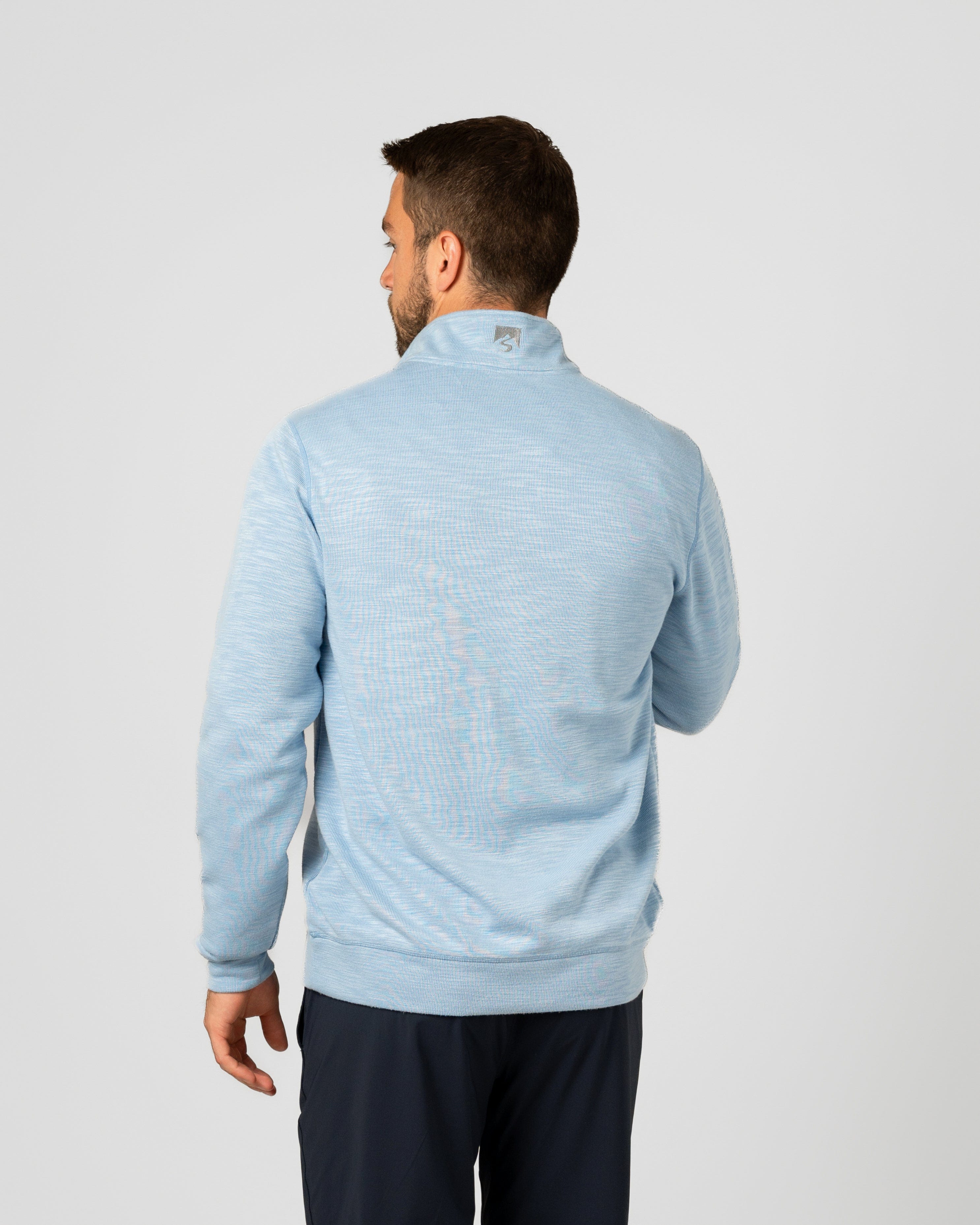 Men's Shoreliner Cotton Quarter Zip Pullover – Storm Creek
