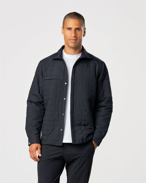 Men's Artisan Quilted Shirt Jacket – Storm Creek