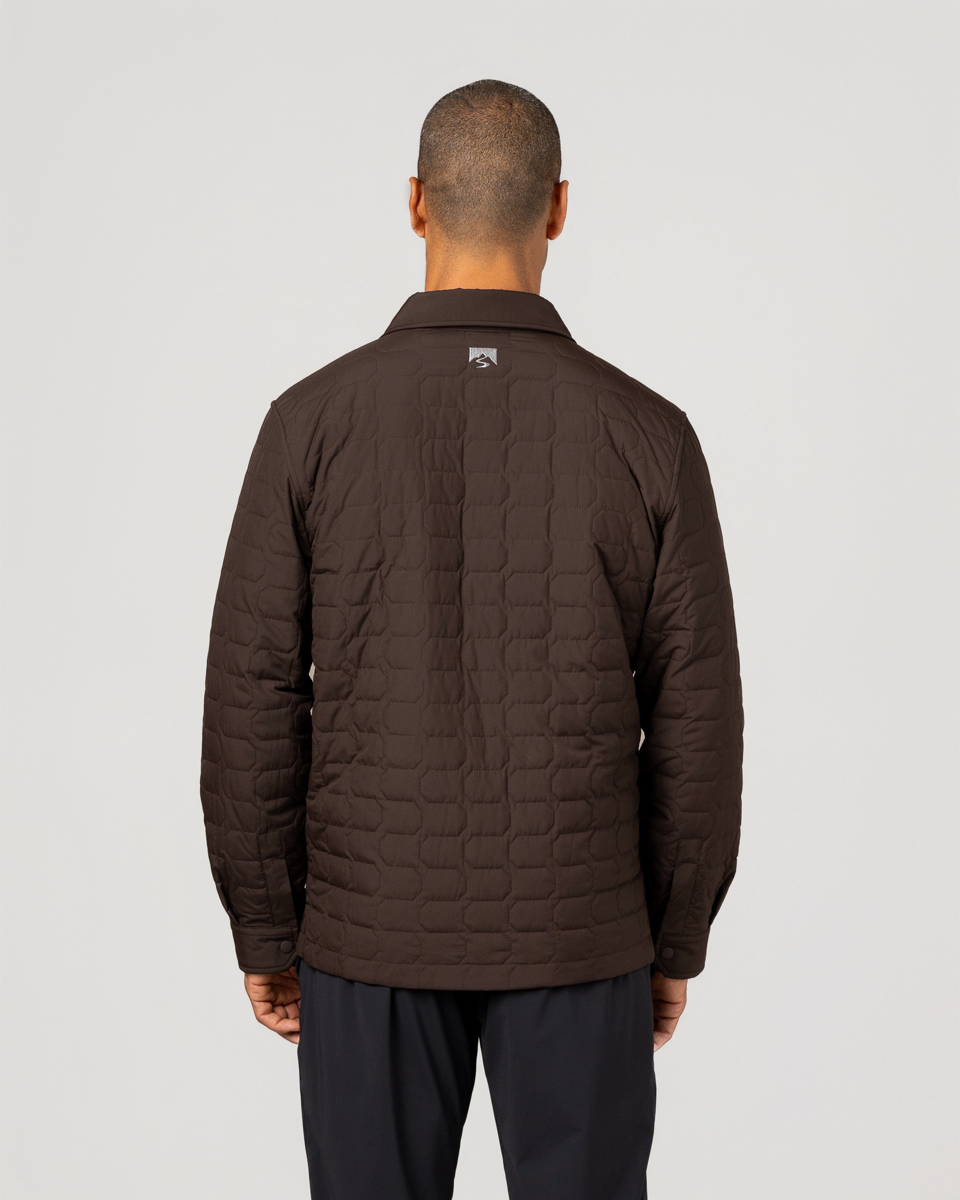 Men's Artisan Quilted Shirt Jacket – Storm Creek