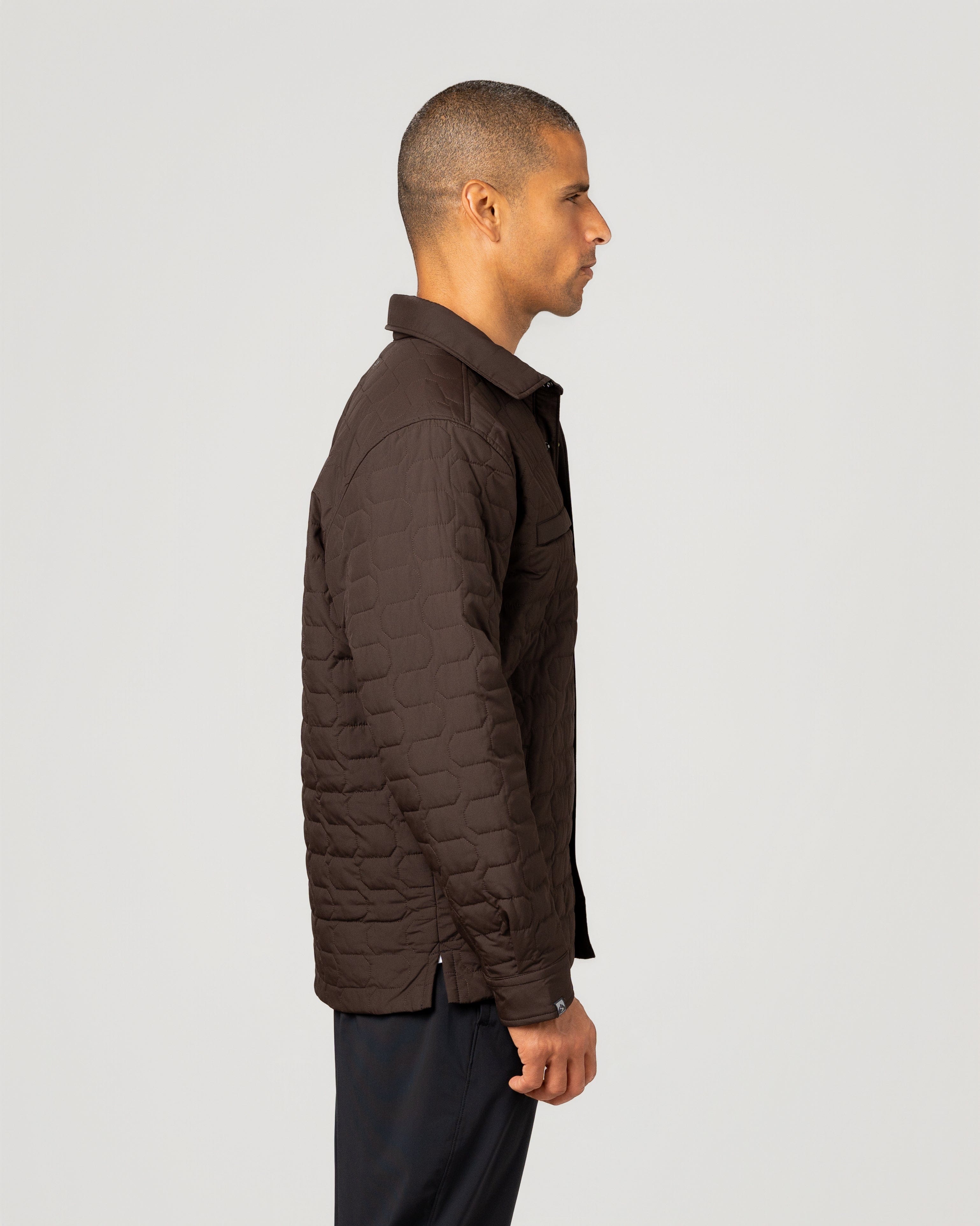 Men's Artisan Quilted Shirt Jacket – Storm Creek