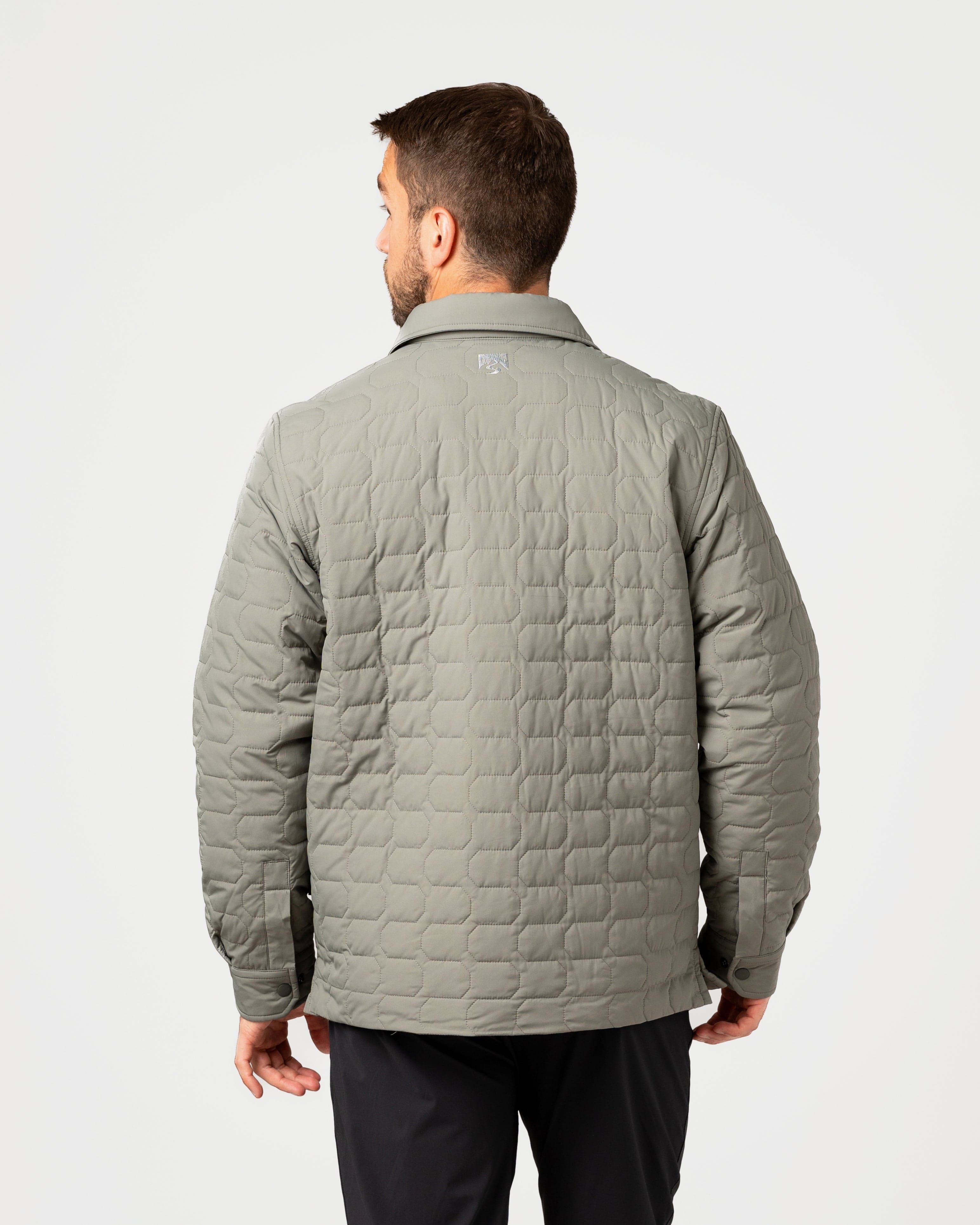 Men's Artisan Quilted Shirt Jacket – Storm Creek