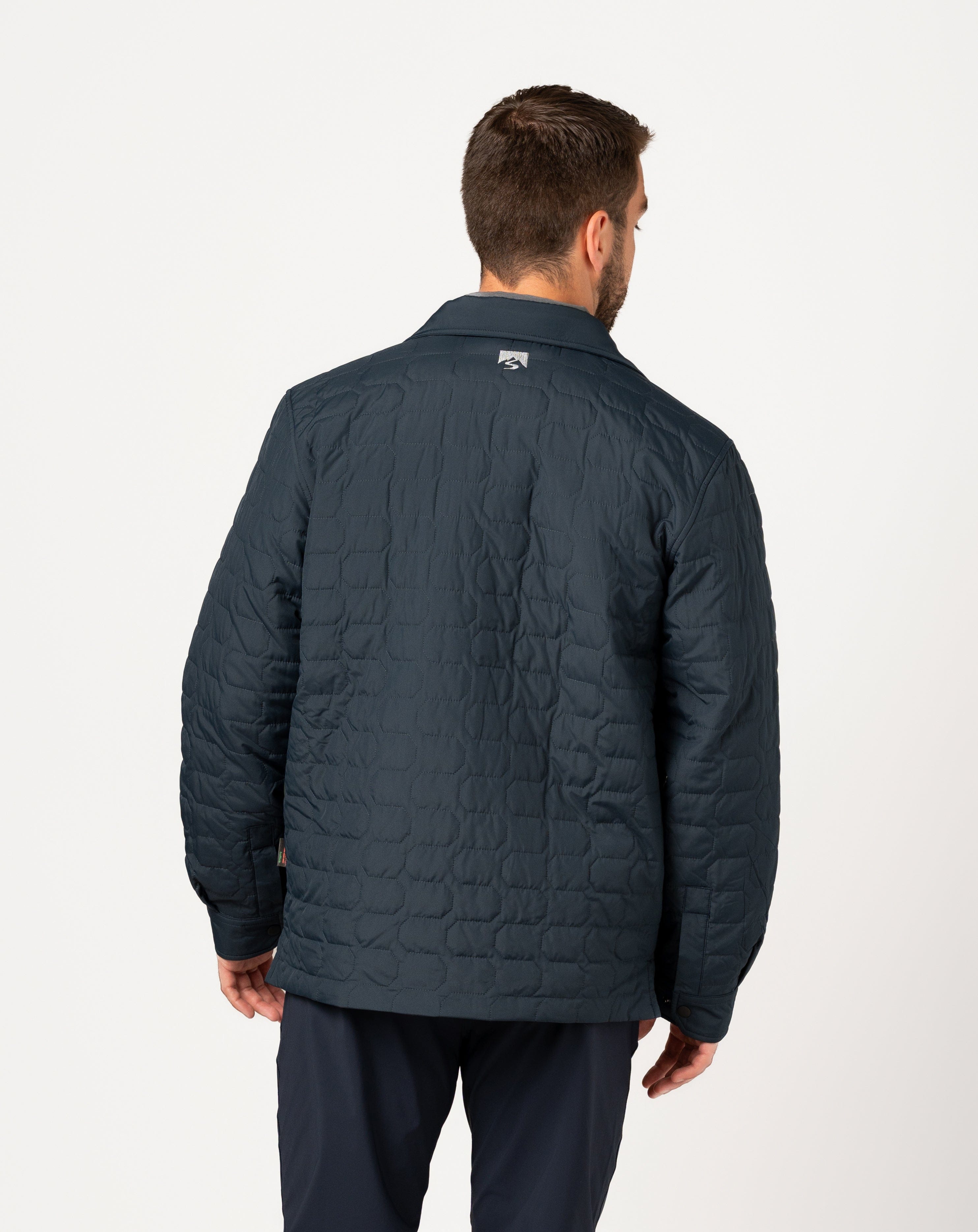 Men's Artisan Quilted Shirt Jacket – Storm Creek