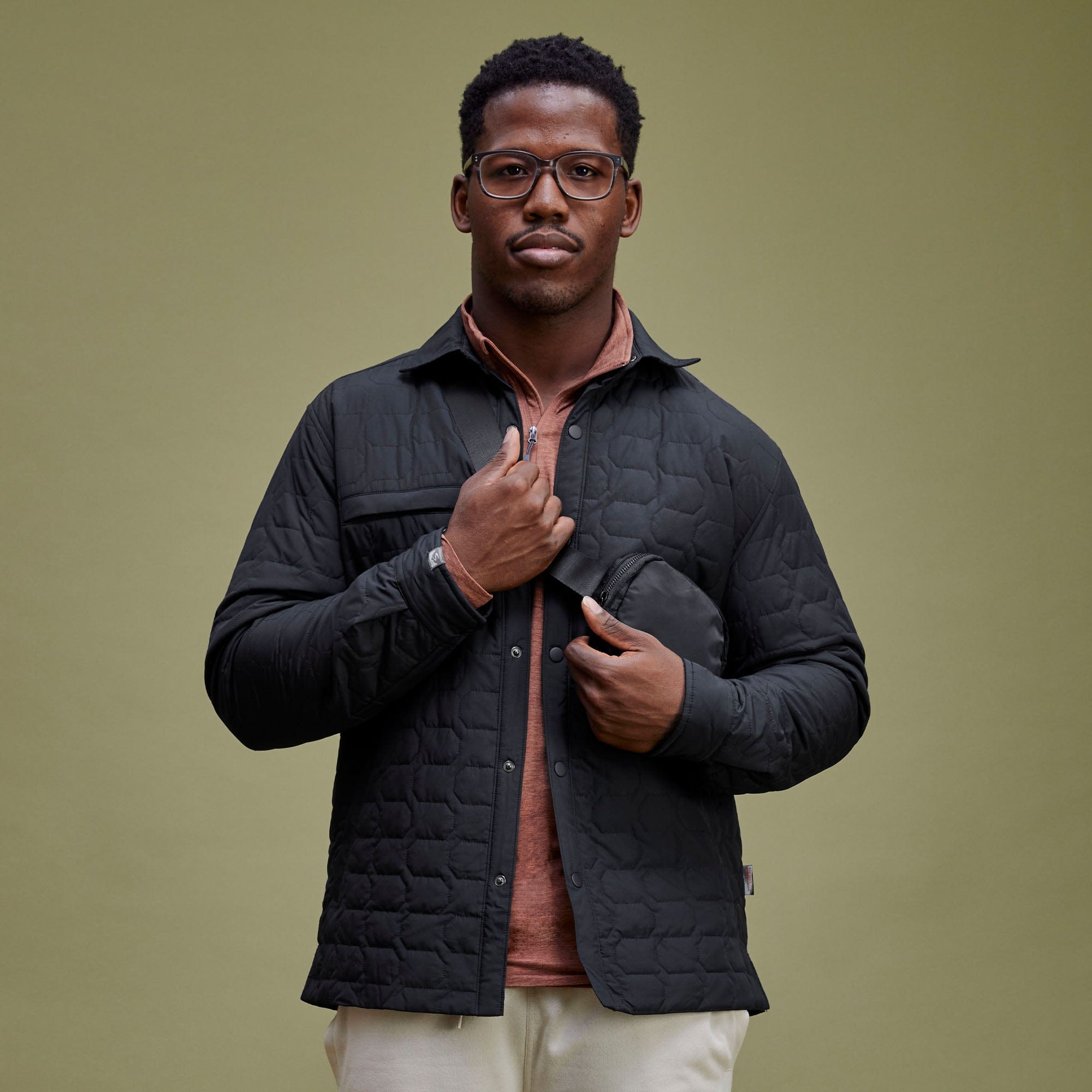 Men's Artisan Quilted Shirt Jacket – Storm Creek