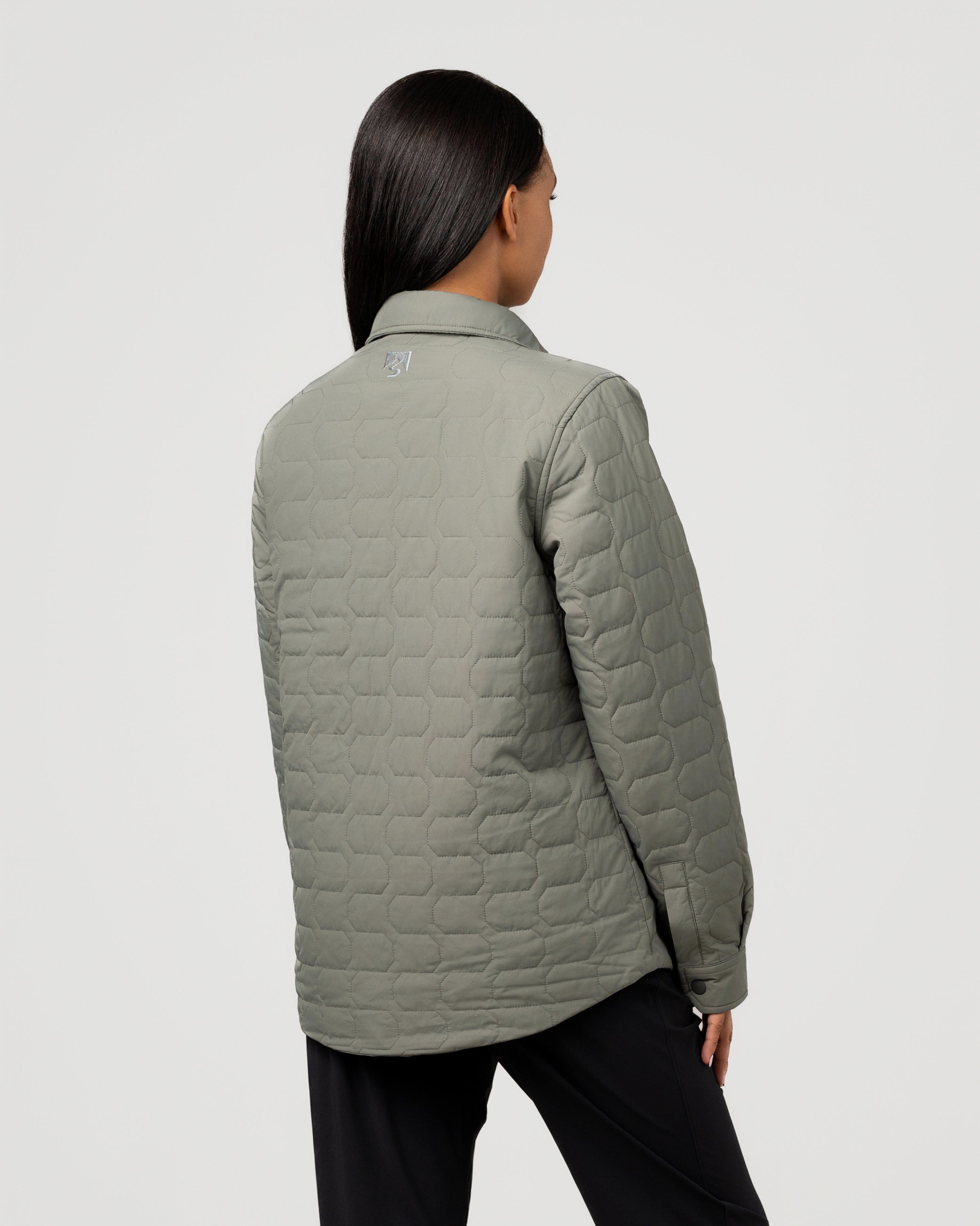 Women's Artisan Quilted Shirt Jacket – Storm Creek