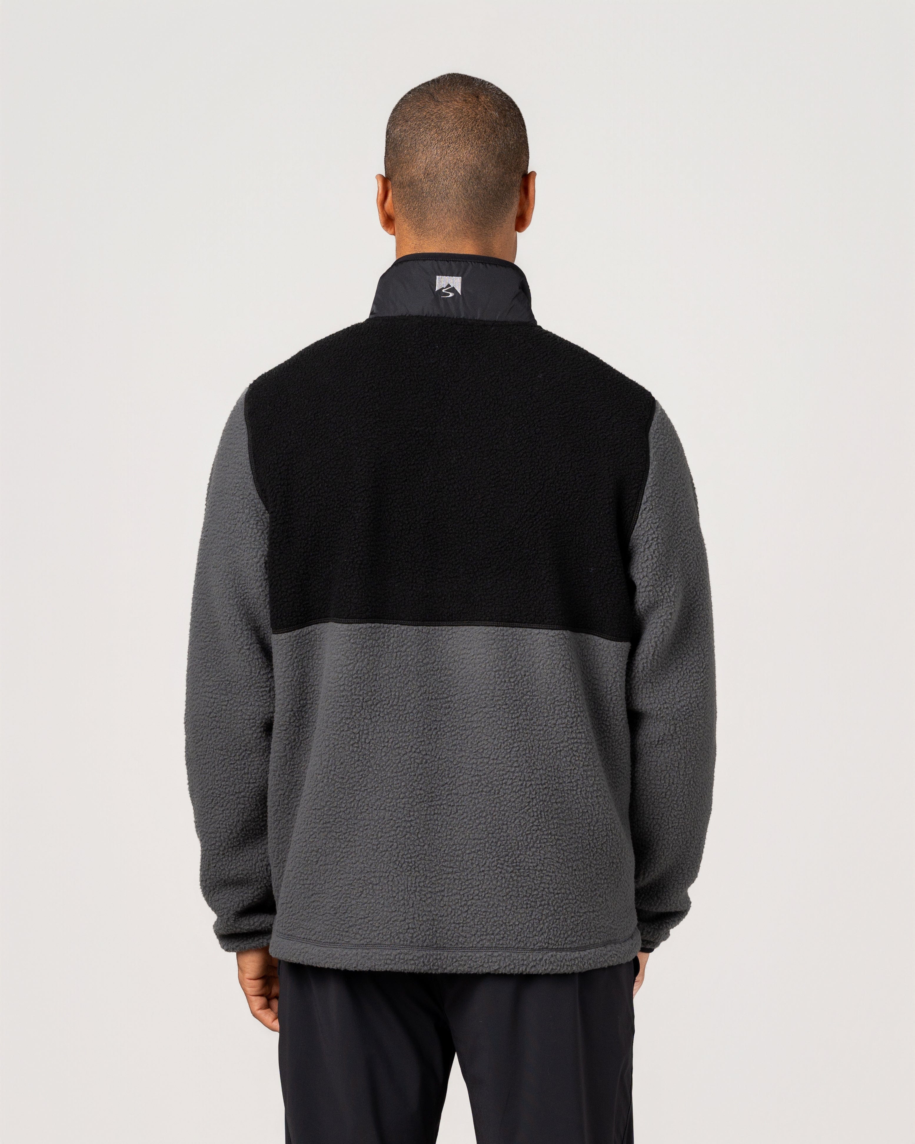 Men's Warm Up Colorblock Sherpa Fleece Jacket – Storm Creek