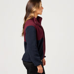 Navy Blue/Merlot Red