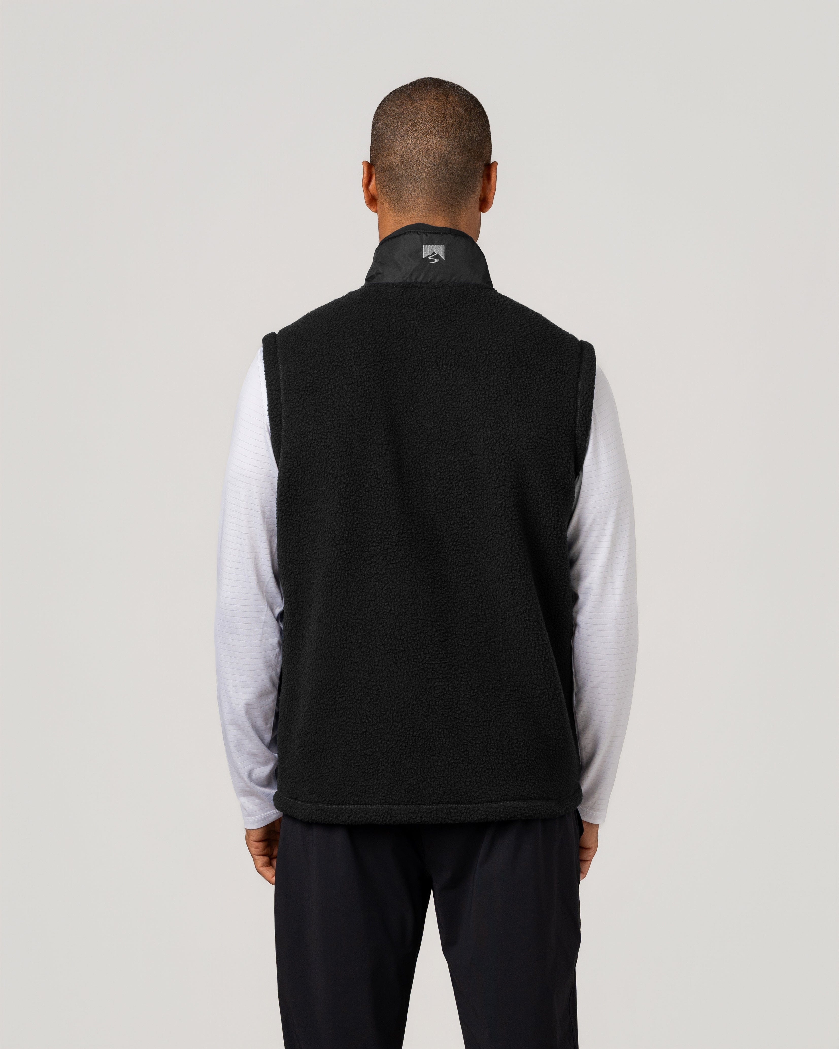 Men's Warm Up Colorblock Sherpa Fleece Vest – Storm Creek