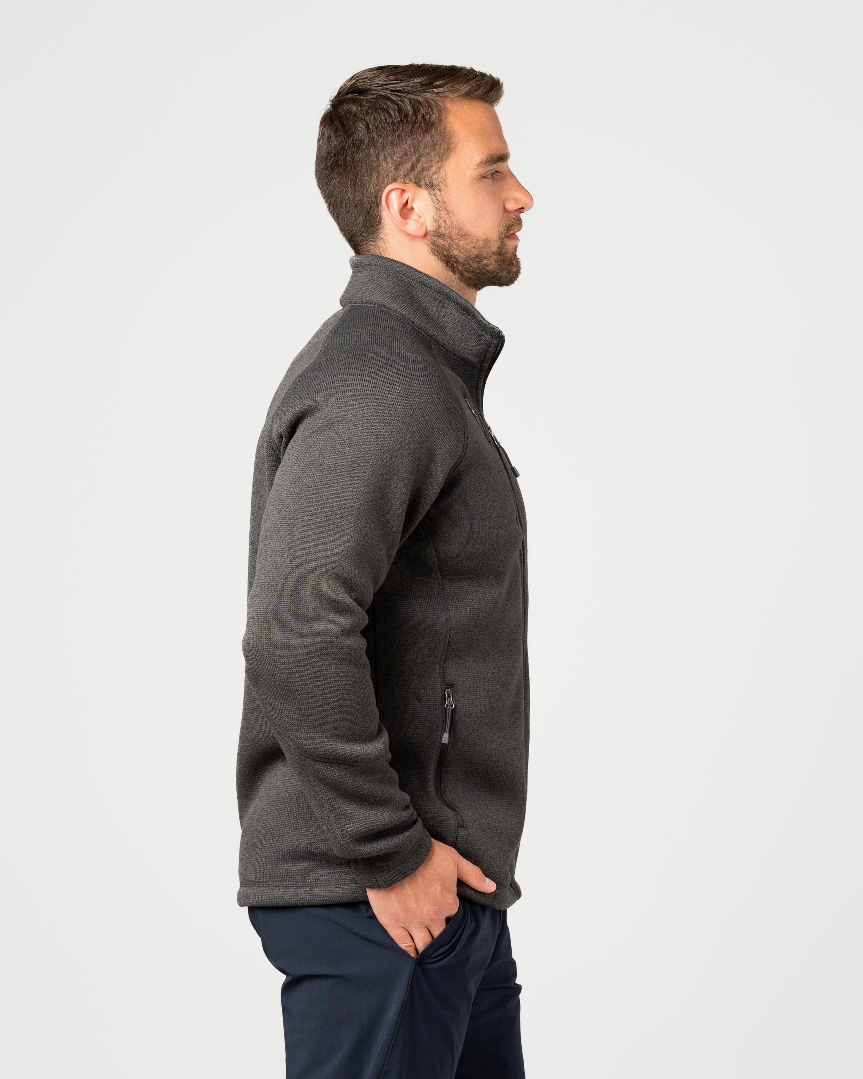 Men's Overachiever Sweater Fleece Jacket – Storm Creek