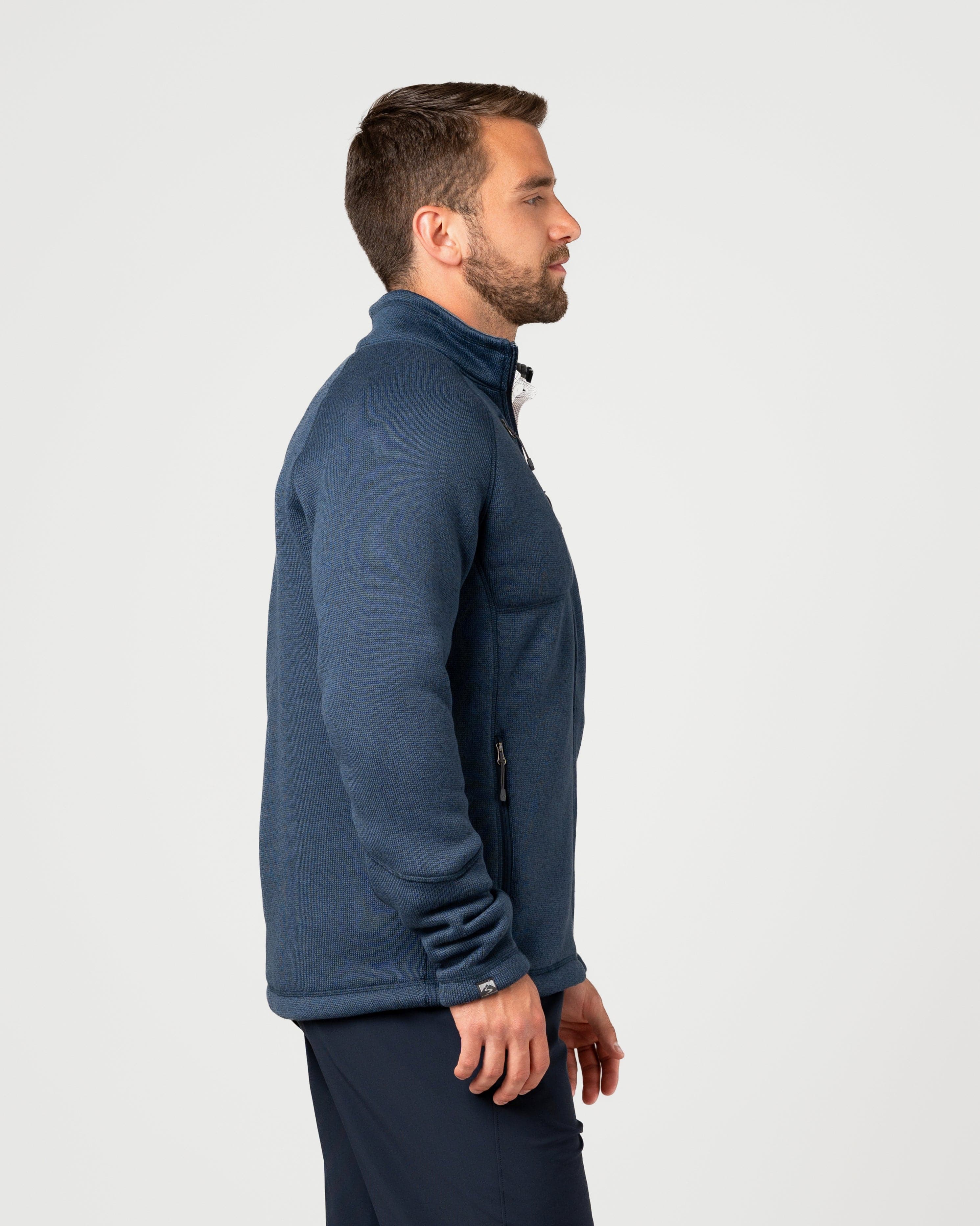 Men's Overachiever Sweater Fleece Jacket – Storm Creek