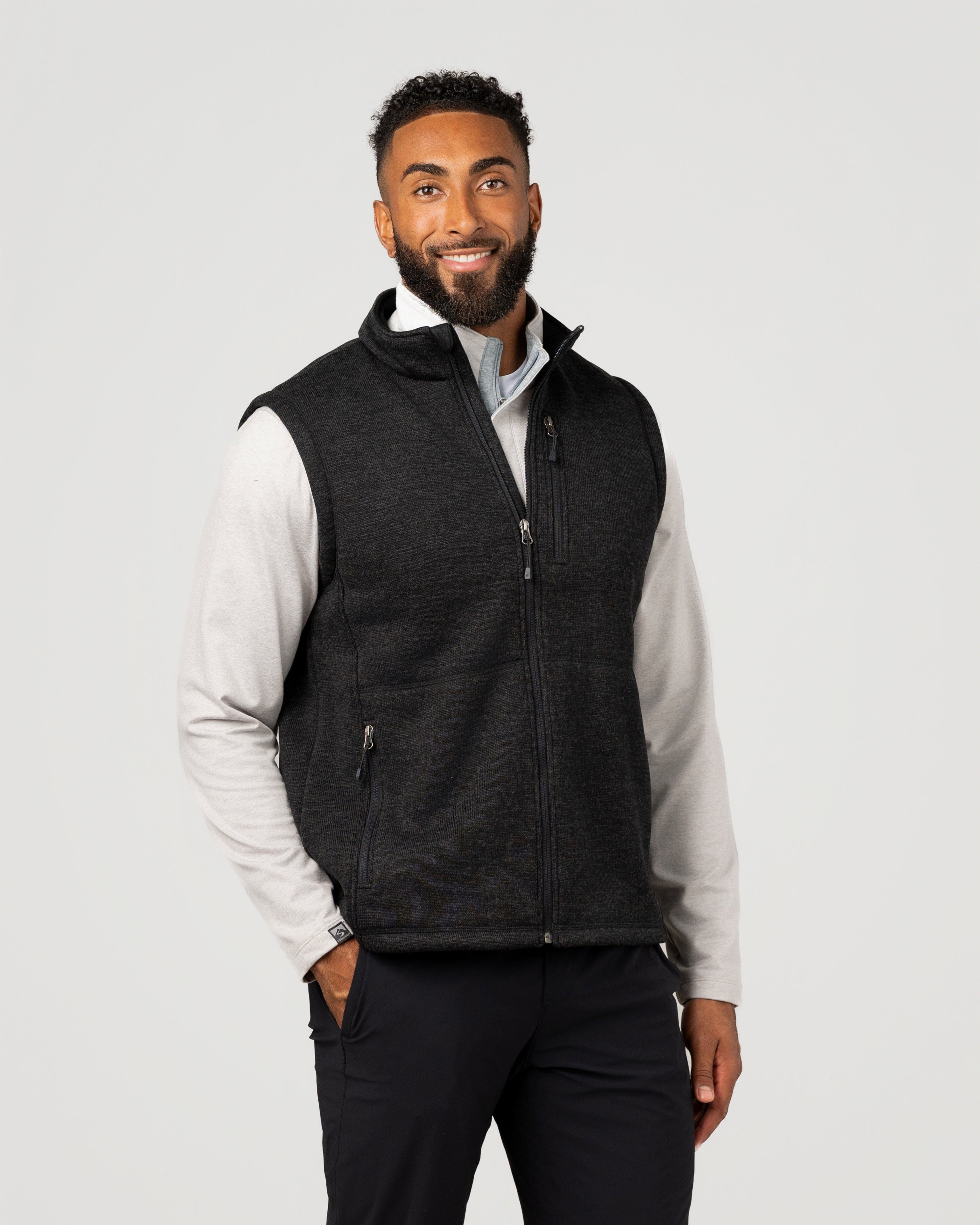 Men's Overachiever Sweater Fleece Vest – Storm Creek
