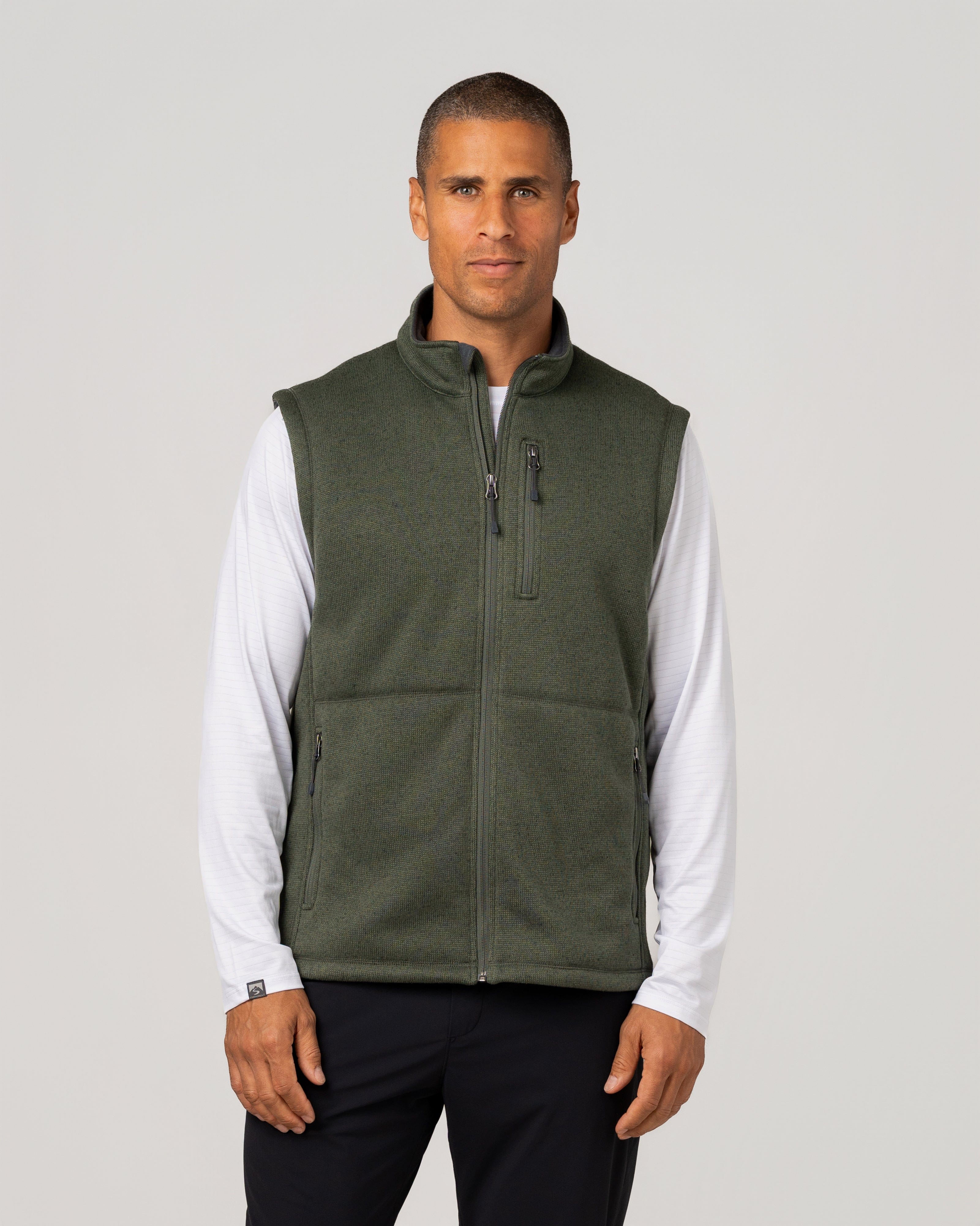 Men's Overachiever Sweater Fleece Vest – Storm Creek