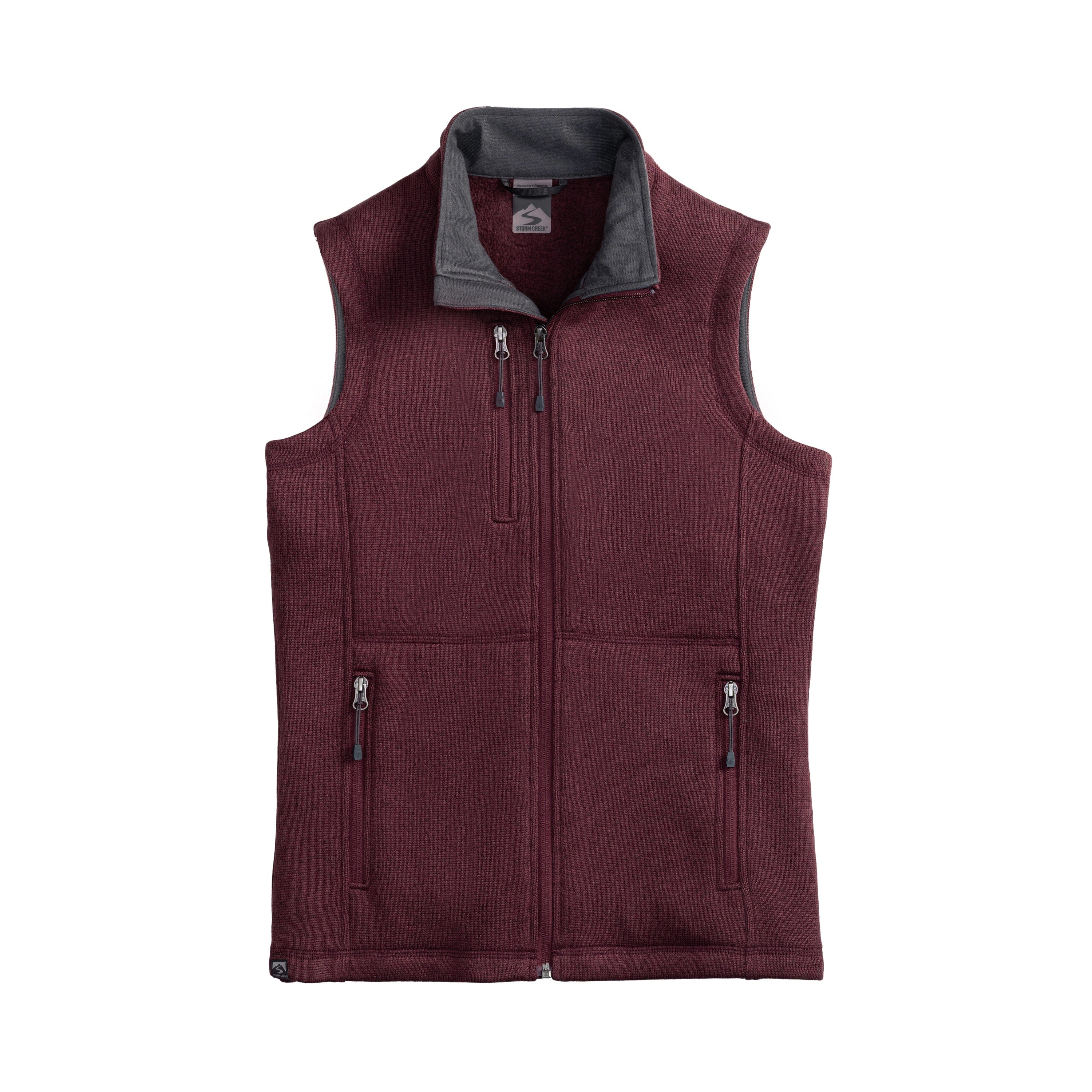Women's Overachiever Sweater Fleece Vest – Storm Creek