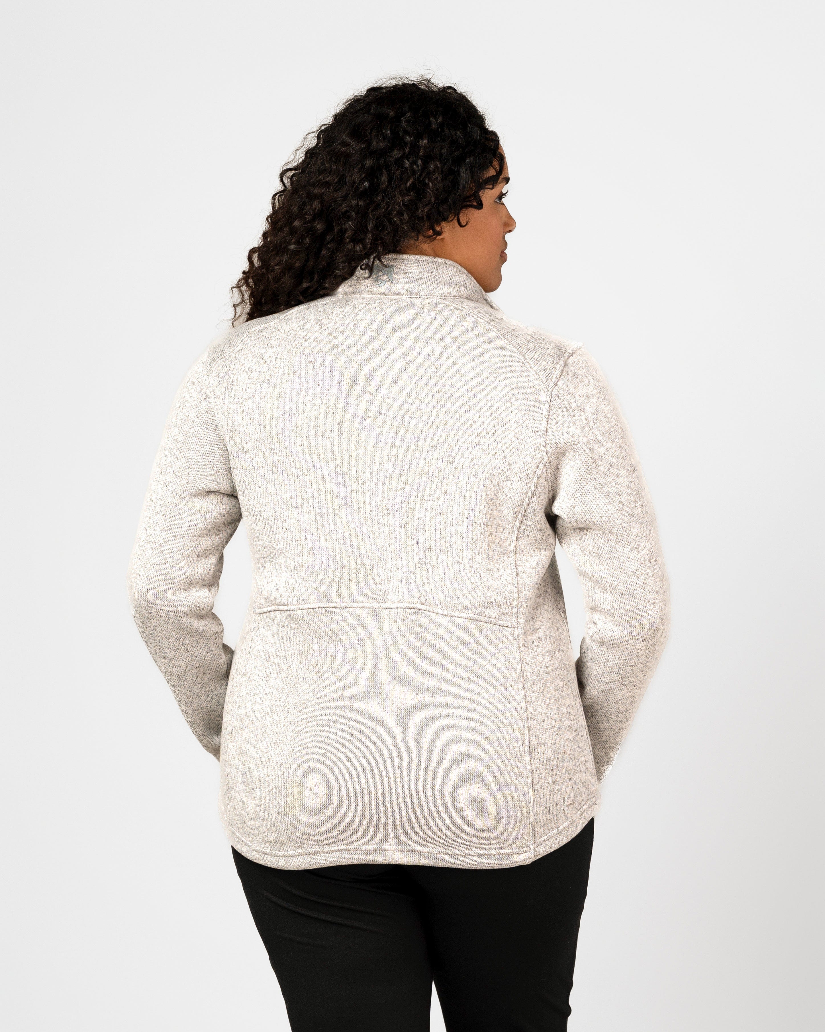 Women's Overachiever Sweater Fleece Quarter Zip Pullover – Storm Creek