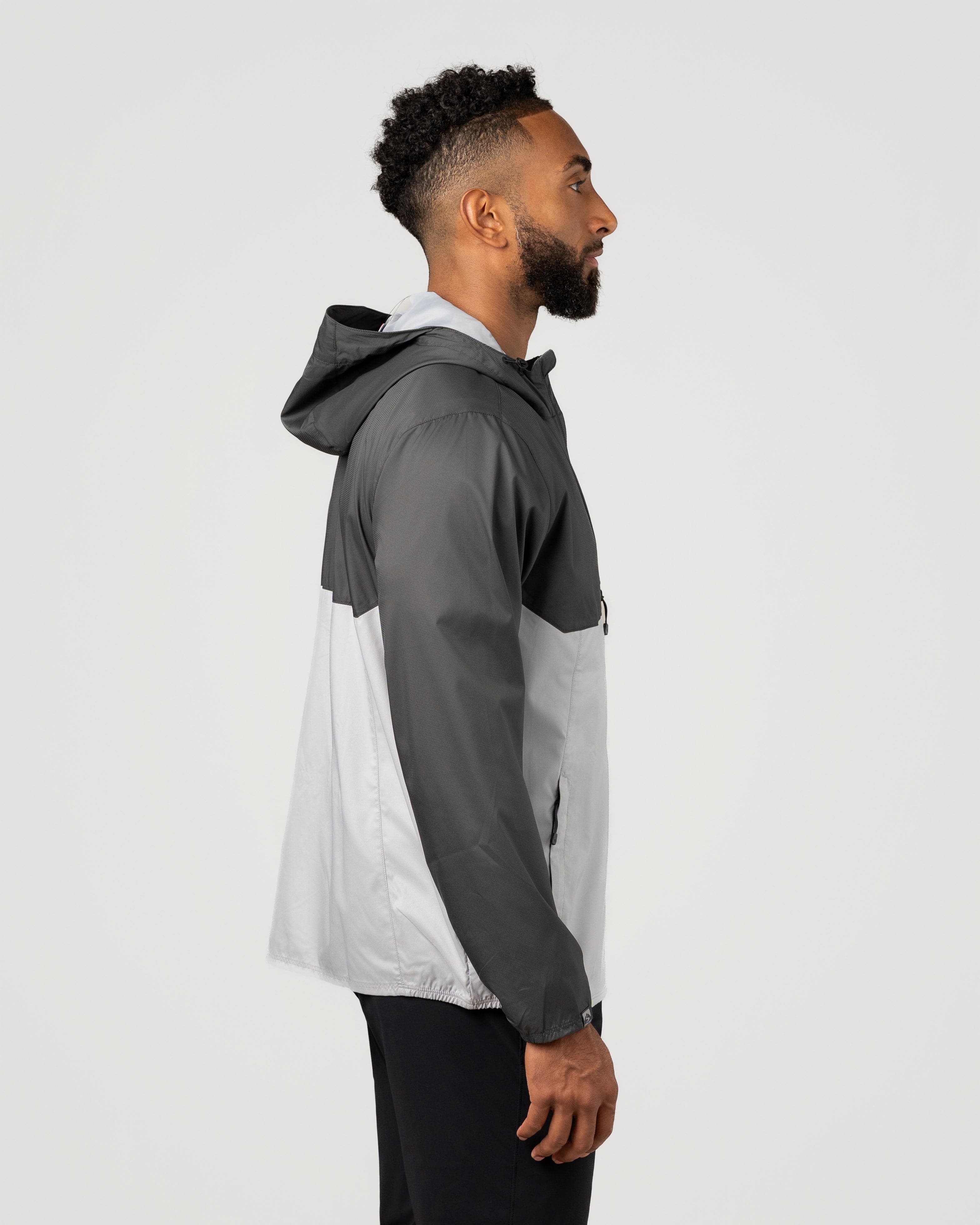 Men's Idealist Water-Resistant Windbreaker with Hood – Storm Creek
