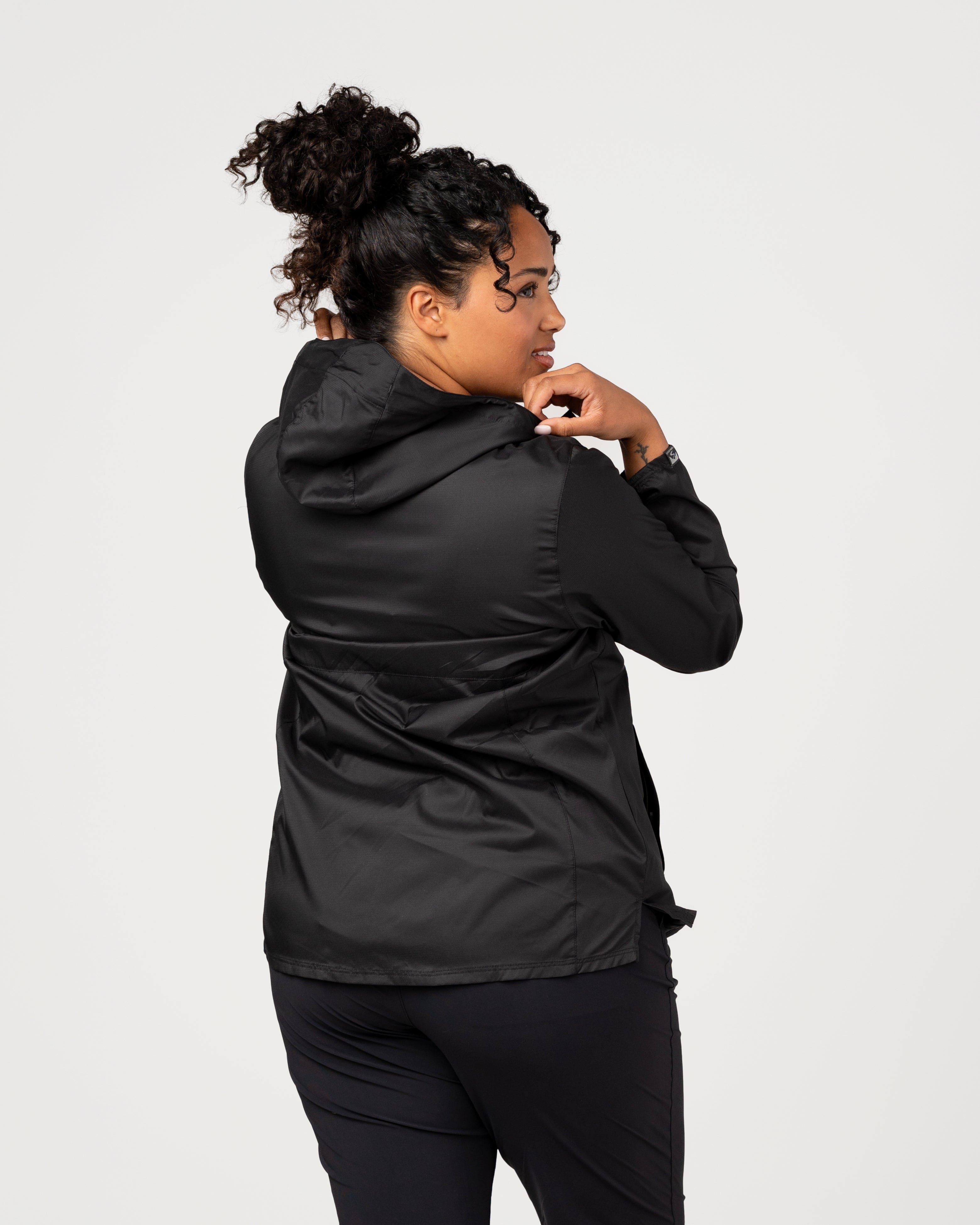 Women's Idealist Hooded Water-Resistant Windbreaker – Storm Creek