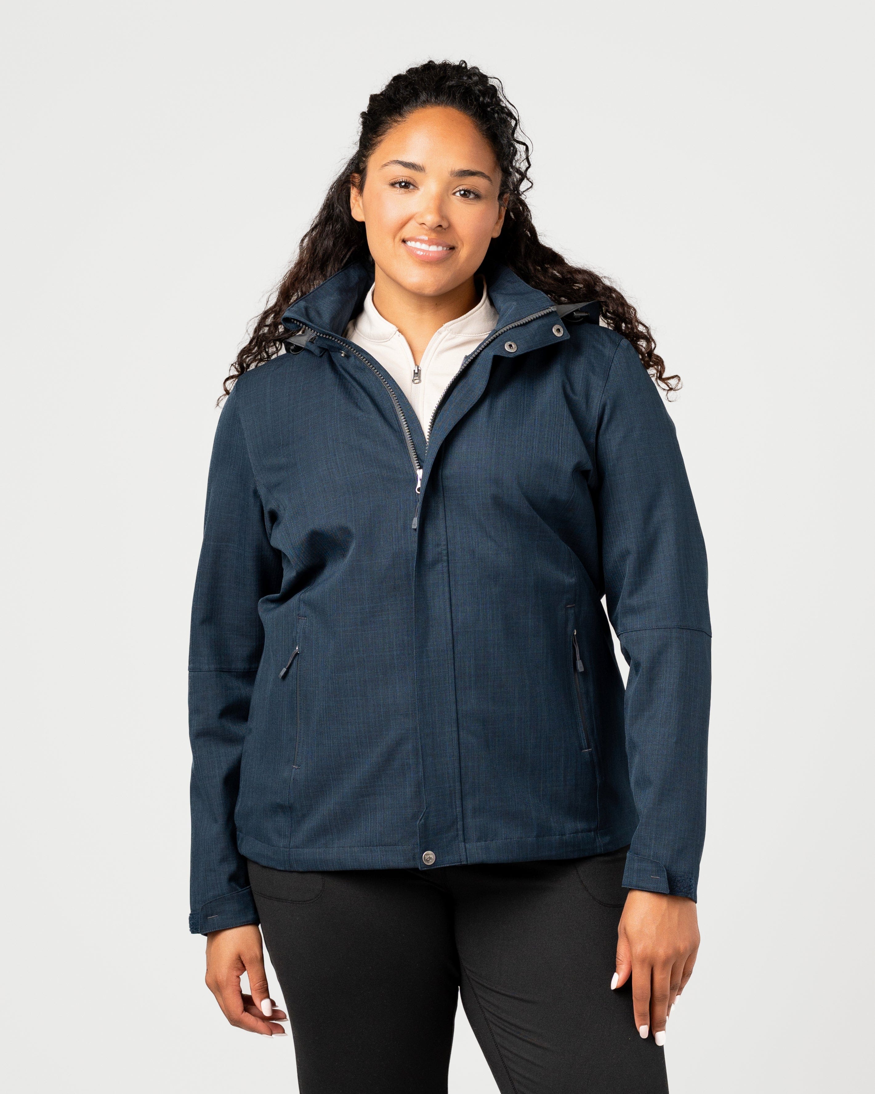 ジャケット・アウター 1LDK I STORM COAT NAVY SIZE 2 Women's Commuter Waterproof Jacket – Storm Creek