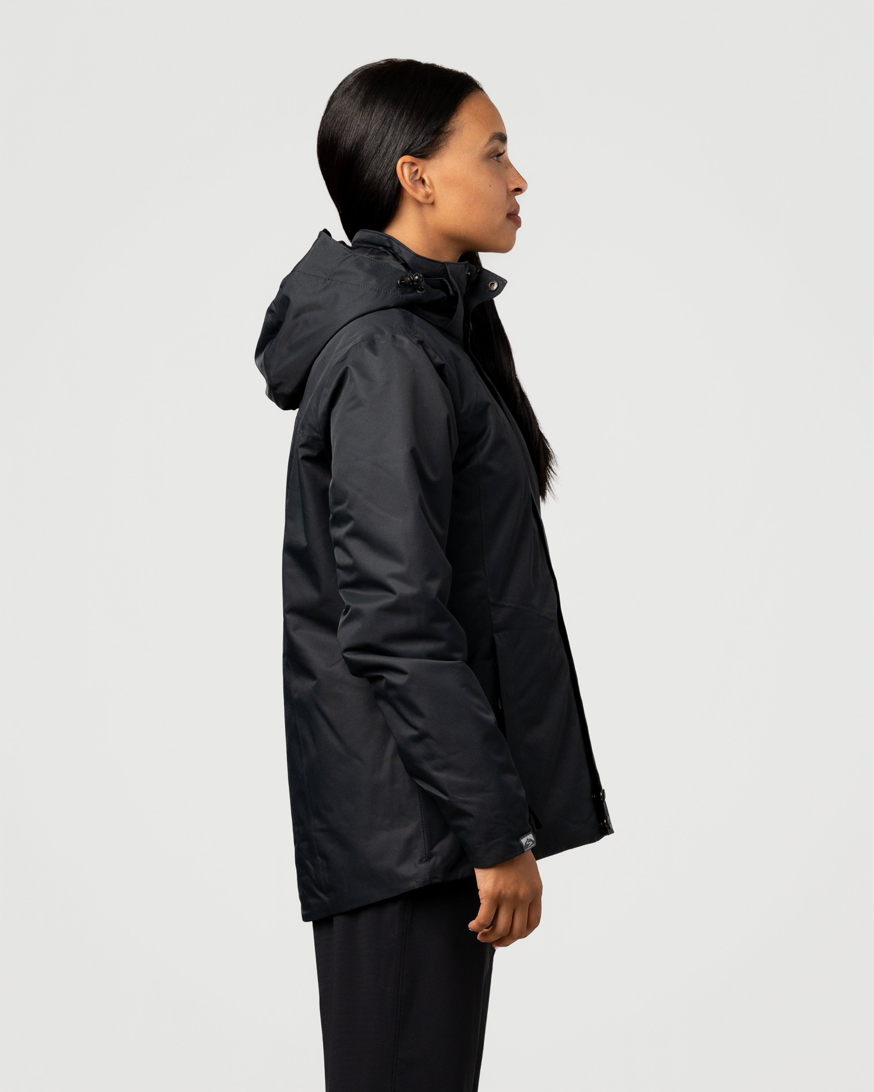 【美品】On Weather Jacket レディースXS ブラック/ペブル Women's ZeroXposur Michaela Insulated Midweight Jacket Color