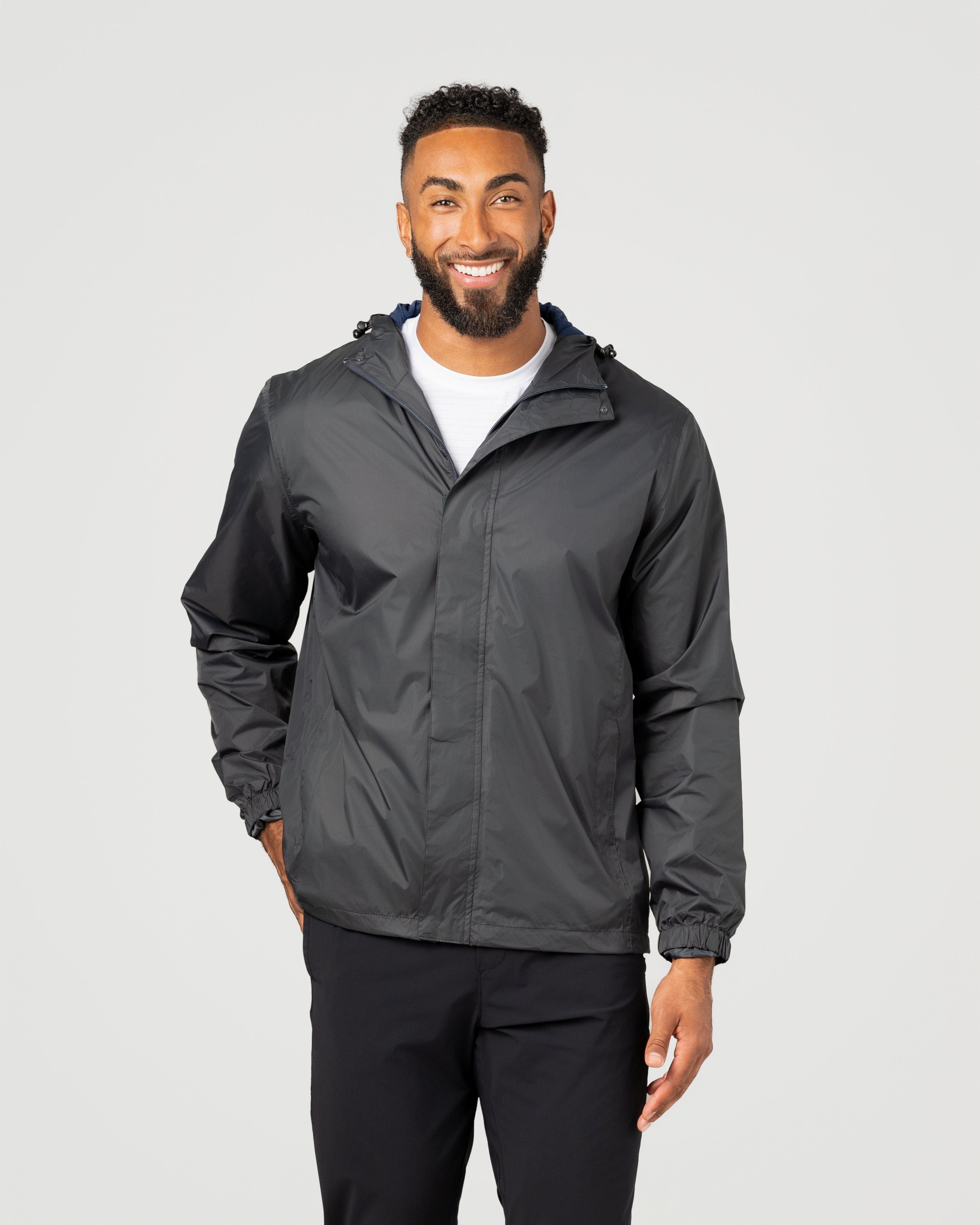 Men's Voyager Packable Waterproof Rain Jacket