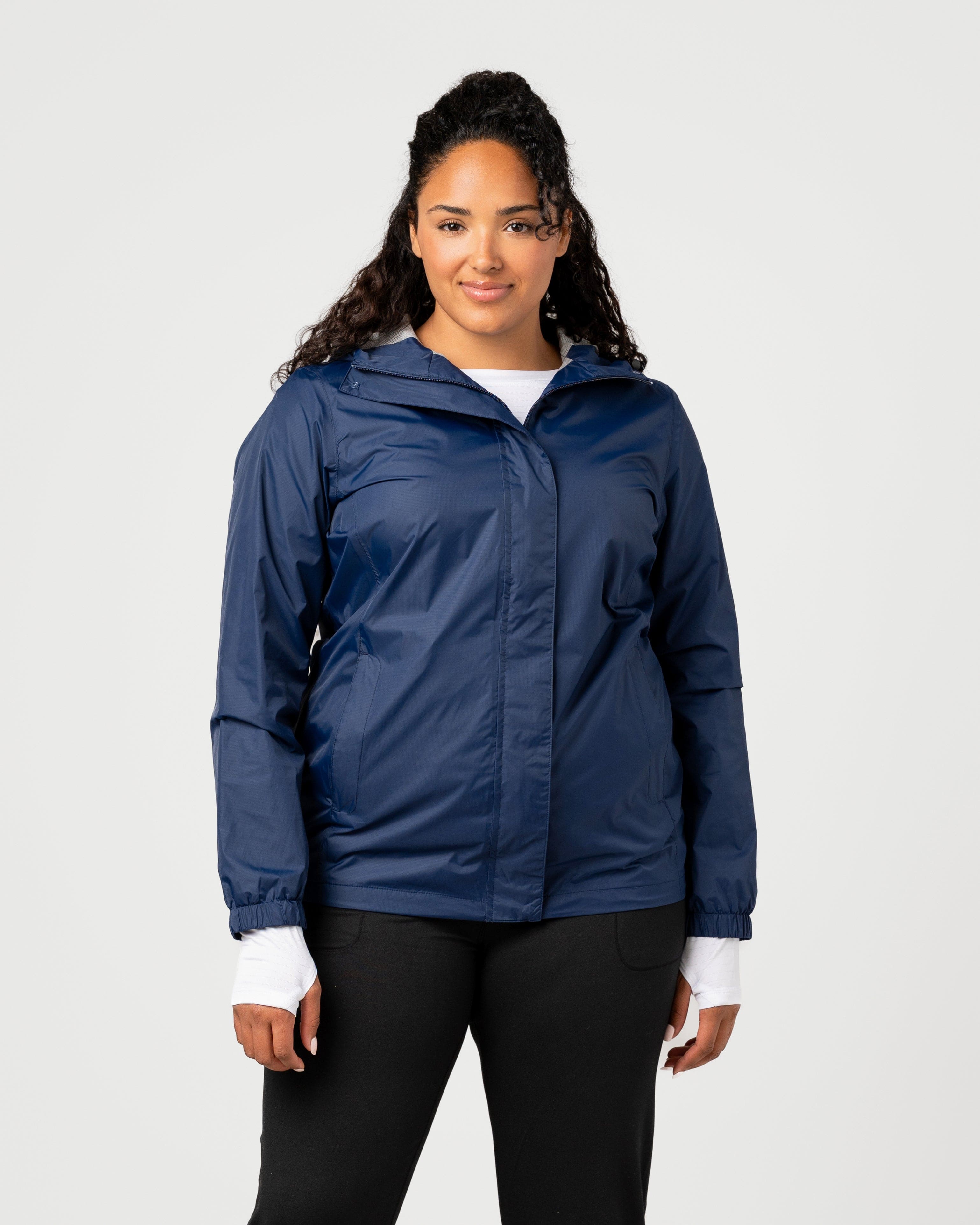 On Weather Jacket Women's ブラック/ネイビー On Weather Jacket Women's S ブラック/ネイビー On Weather Jacket