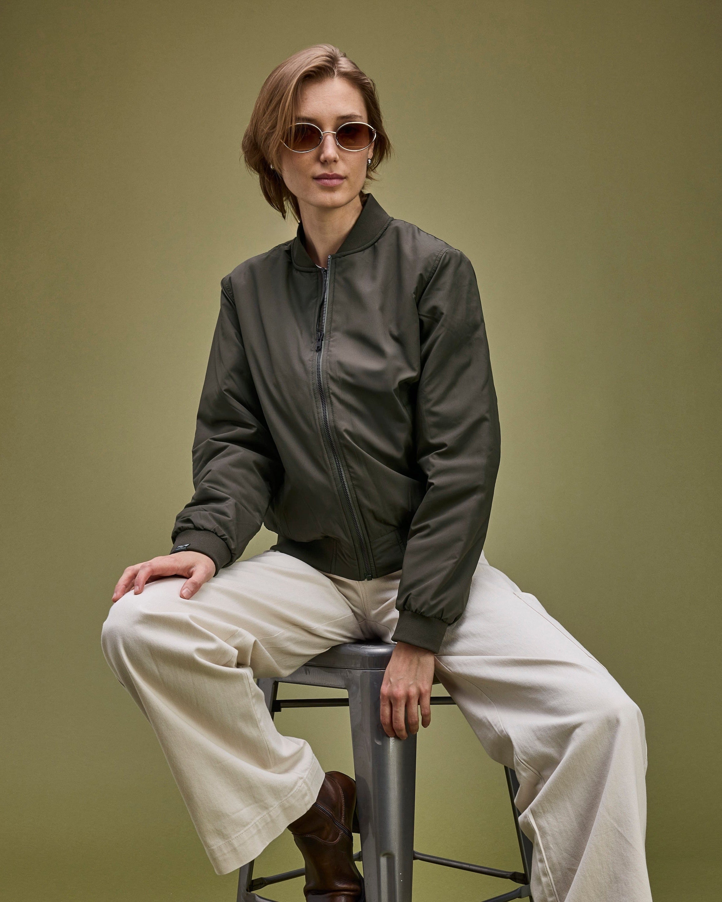 Women's Aviator Insulated Bomber Jacket – Storm Creek
