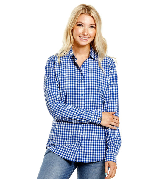 APPLEBUM- Gingham Check Oversize Shirt - STRANGLE