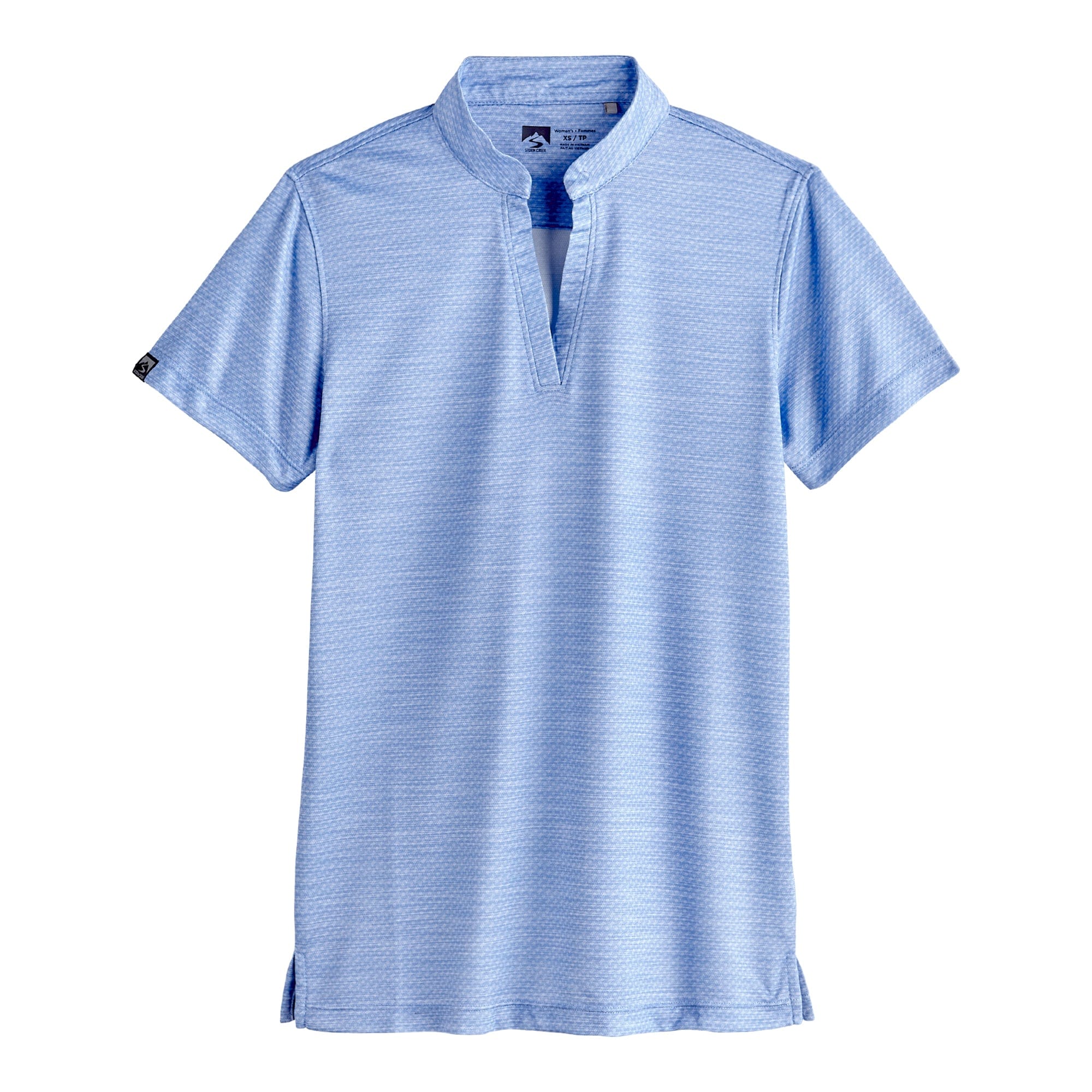 Women's Unwinder Breathable Patterned Polo – Storm Creek