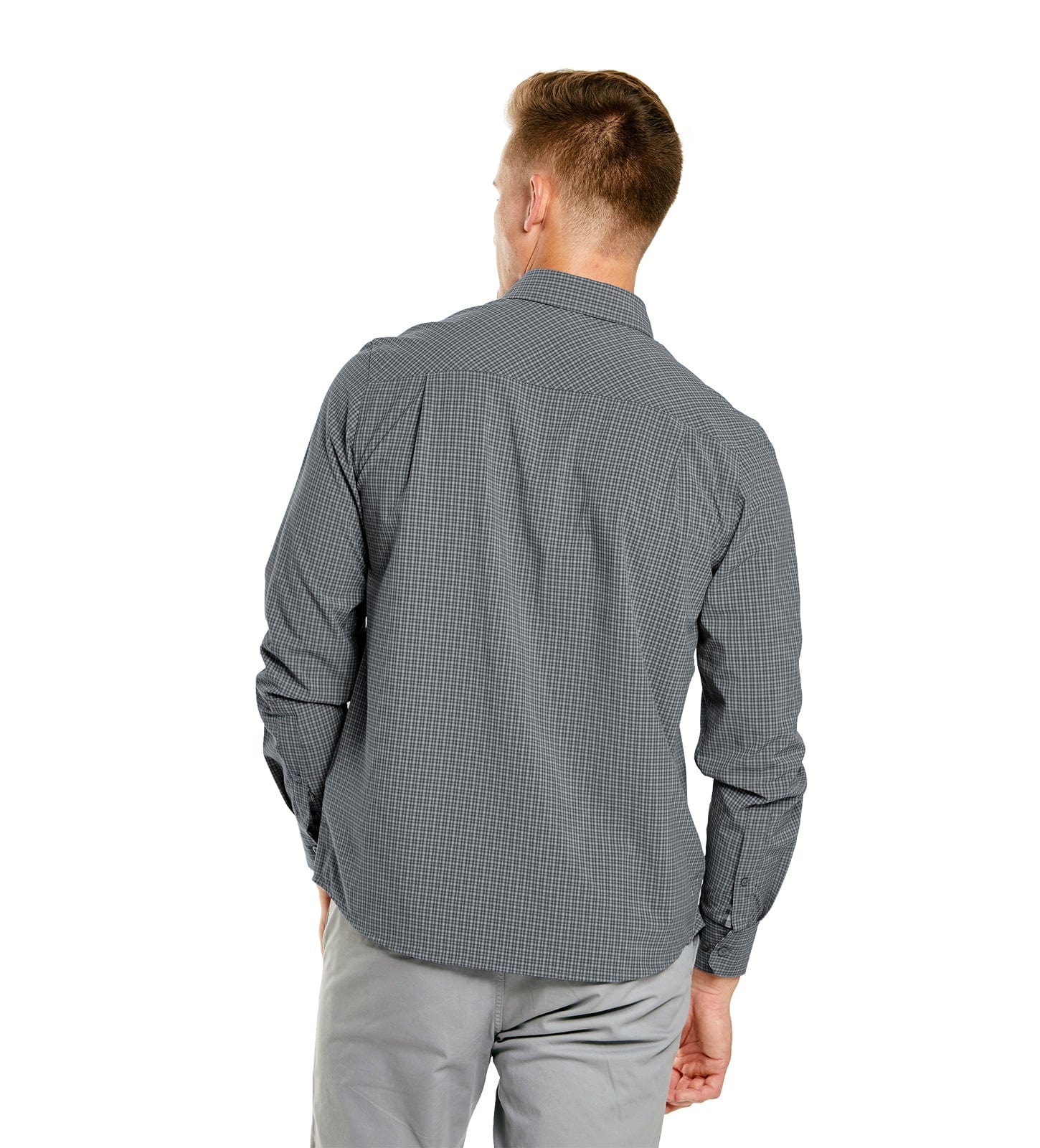 Jet Gray (patterned cuff)
