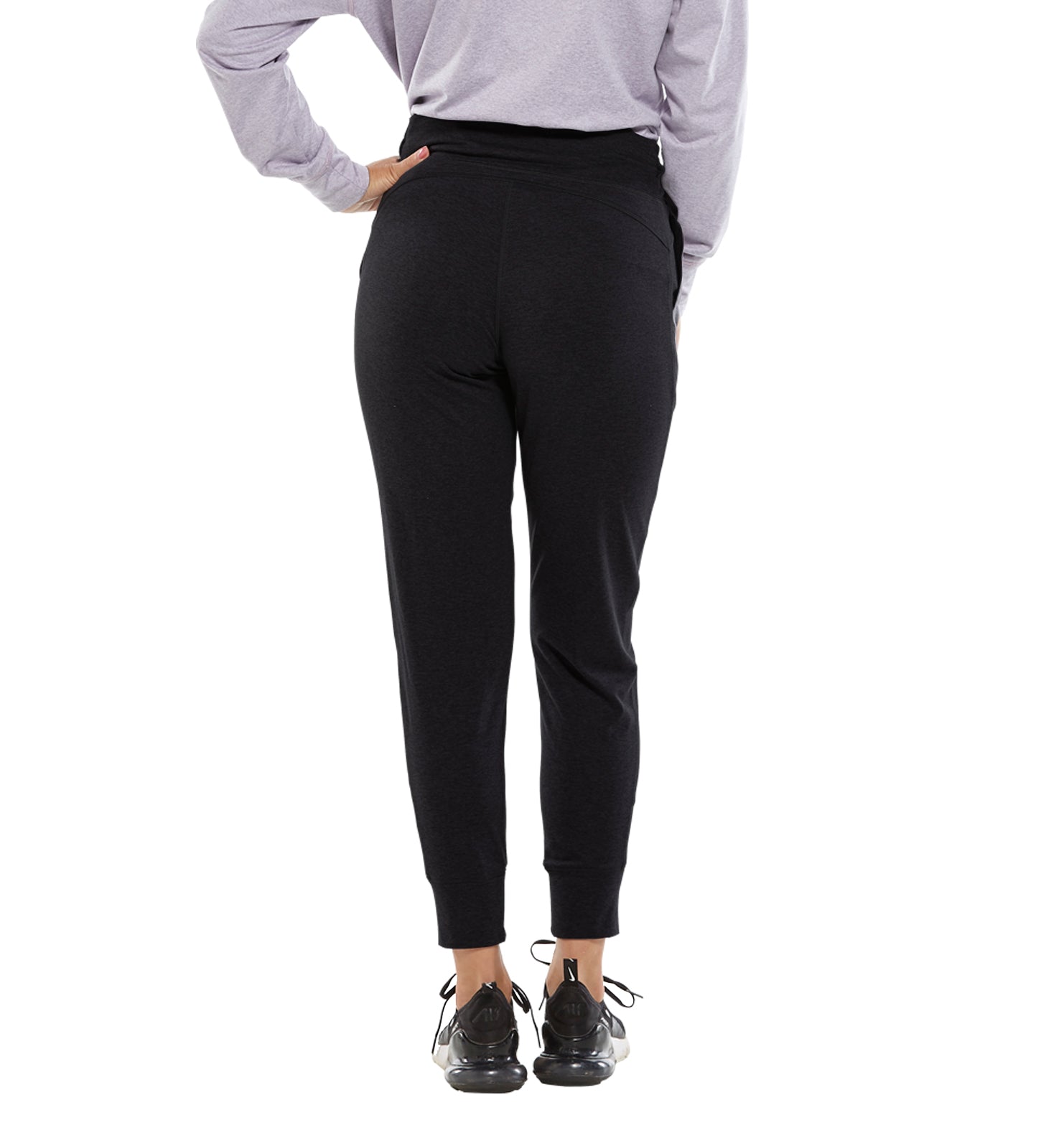 ◆overdue flair◆ OF WARM JOGGER PANTSCHARCOAL O100245 Women's Trendsetter Sueded Jersey Lounge Joggers – Storm Creek